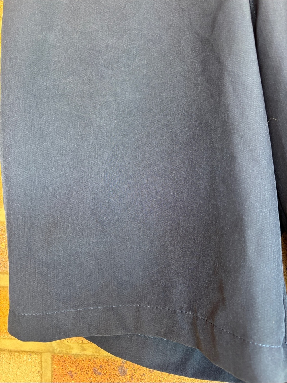 Nike Men's Navy Flat-Front Pockets Elastic Waist Performance Golf Shorts 34 - Picture 2 of 8